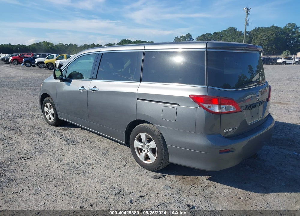 2015 NISSAN QUEST PLATINUM/S/SL/SV VIN: JN8AE2KP5F9127007