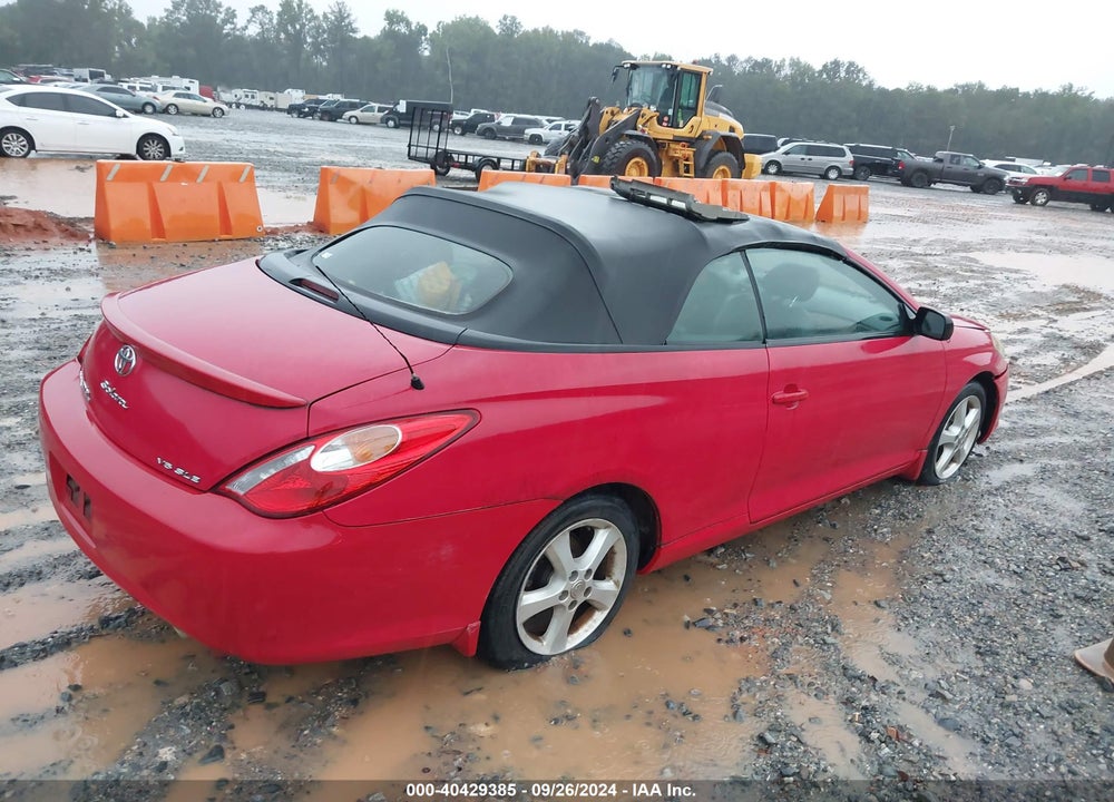 2006 TOYOTA CAMRY SOLARA SLE VIN: 4T1FA38P36U105624
