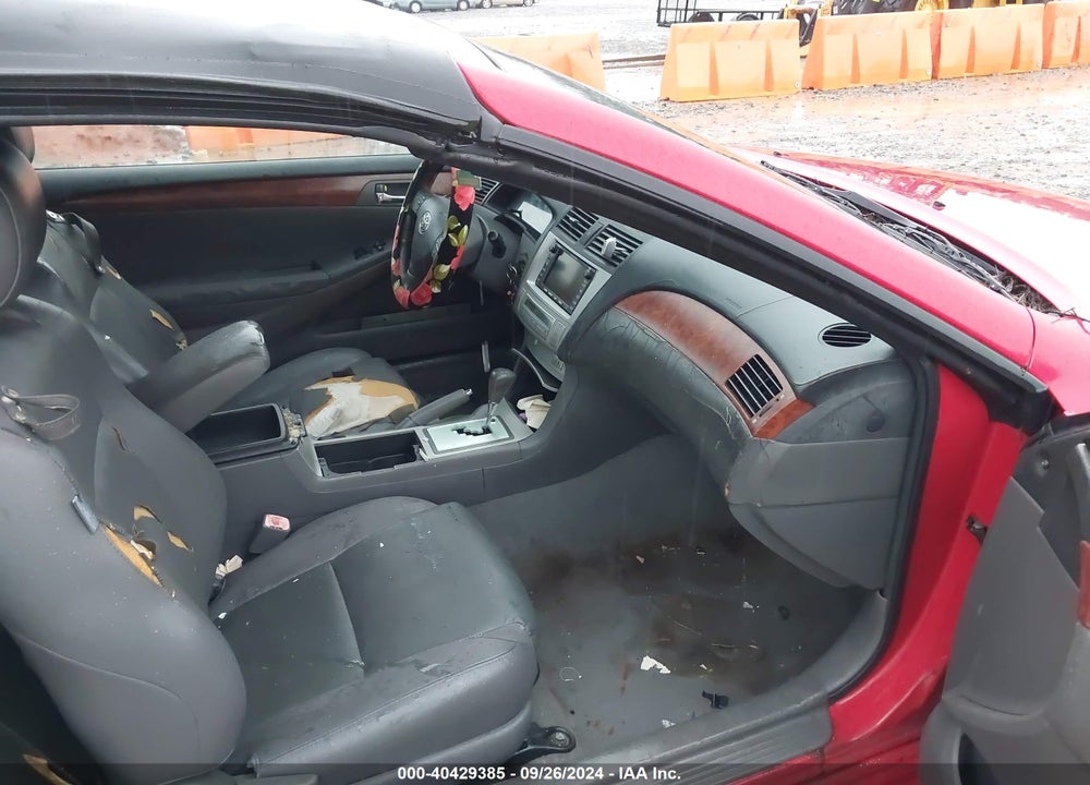 2006 TOYOTA CAMRY SOLARA SLE VIN: 4T1FA38P36U105624