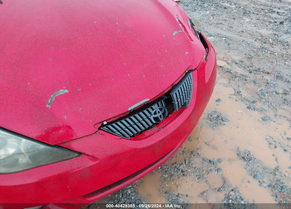 2006 TOYOTA CAMRY SOLARA SLE VIN: 4T1FA38P36U105624