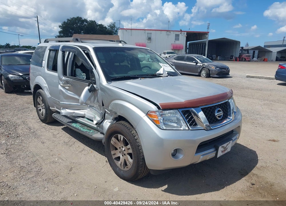 2008 NISSAN PATHFINDER LE VIN: 5N1AR18B58C639082