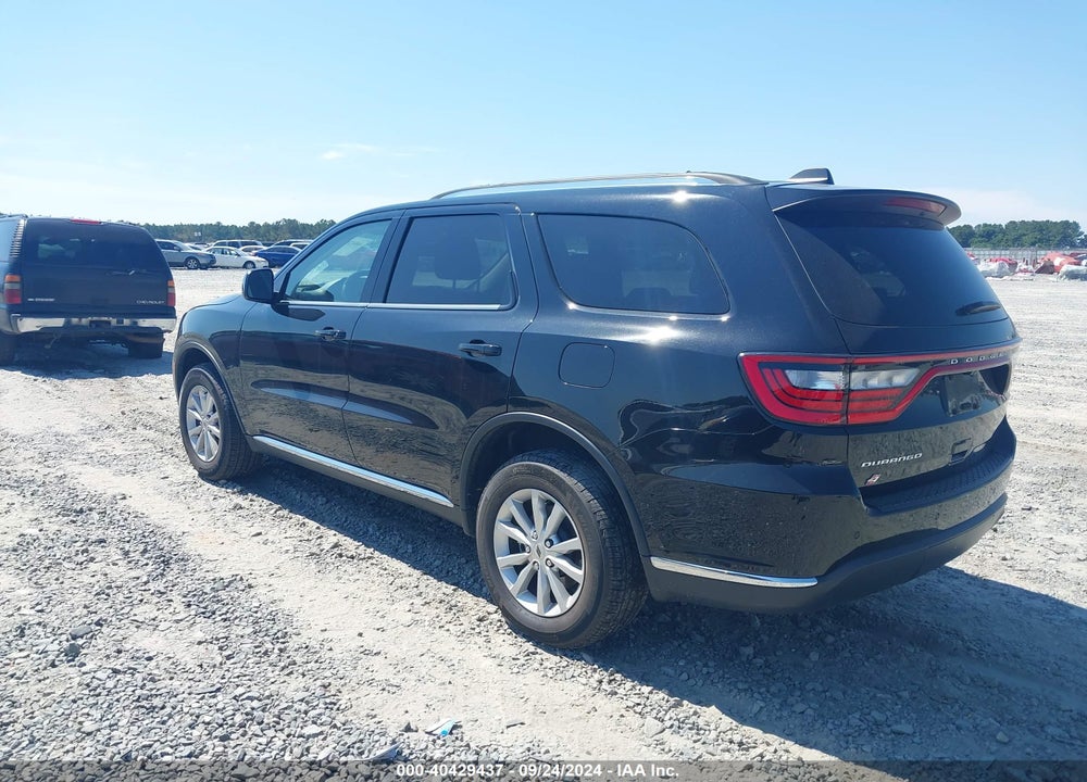 2022 DODGE DURANGO SXT AWD VIN: 1C4RDJAG6NC227812