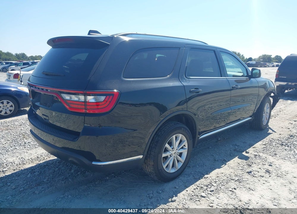 2022 DODGE DURANGO SXT AWD VIN: 1C4RDJAG6NC227812