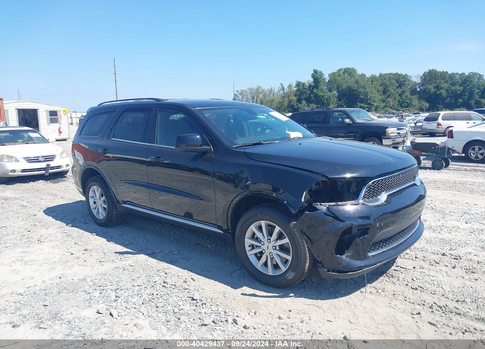 2022 DODGE DURANGO SXT AWD VIN: 1C4RDJAG6NC227812