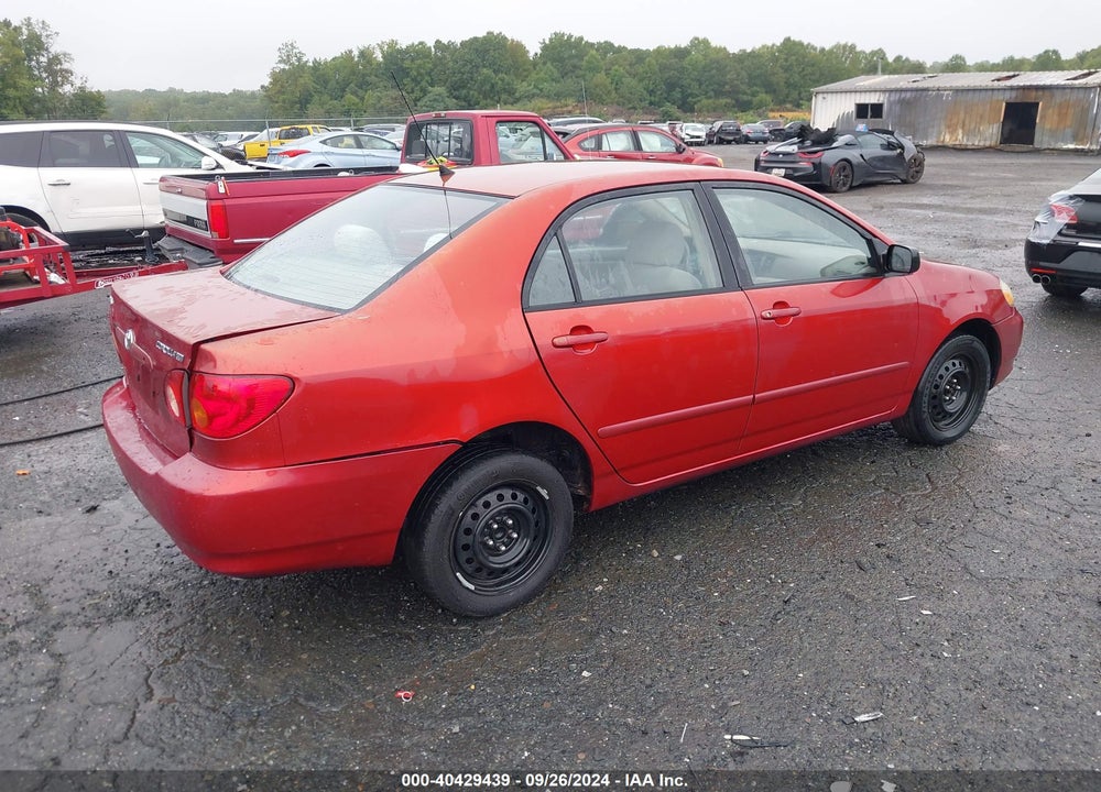 2004 TOYOTA COROLLA LE VIN: 2T1BR32E34C232225