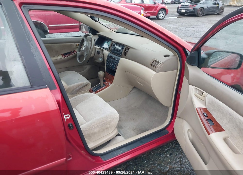 2004 TOYOTA COROLLA LE VIN: 2T1BR32E34C232225