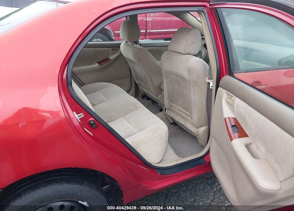 2004 TOYOTA COROLLA LE VIN: 2T1BR32E34C232225
