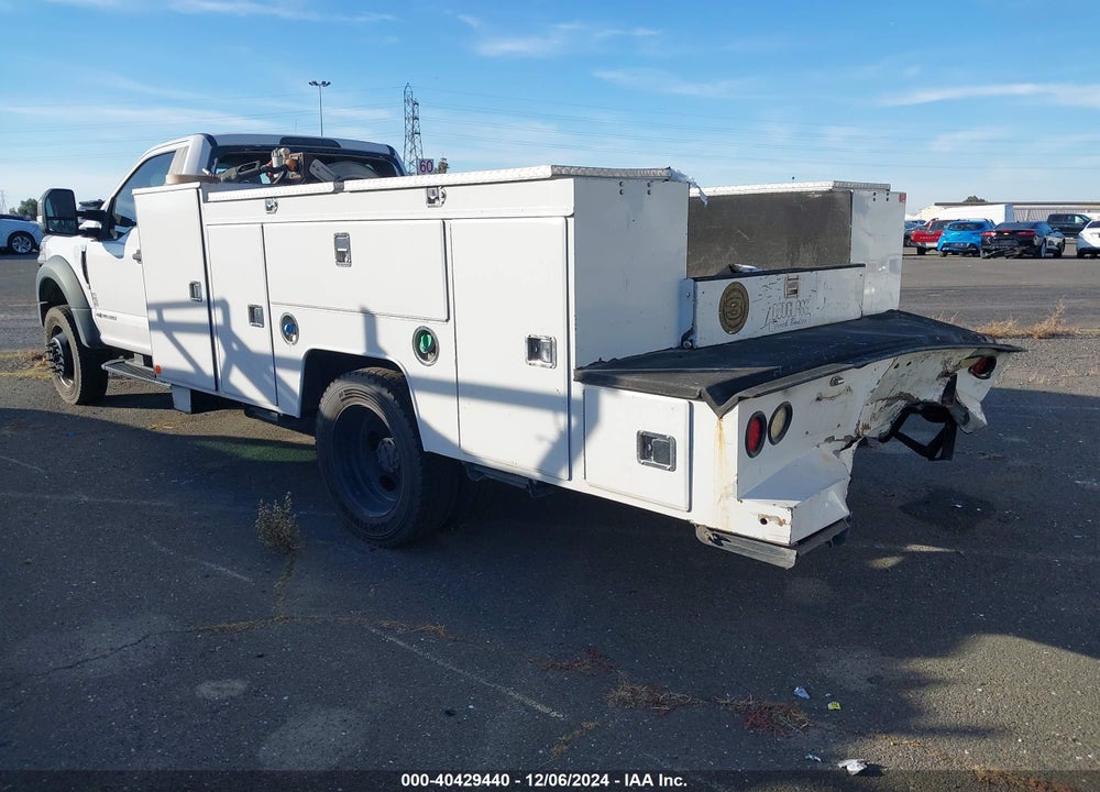 2019 FORD F-550 CHASSIS XL VIN: 1FDUF5GT4KDA12351