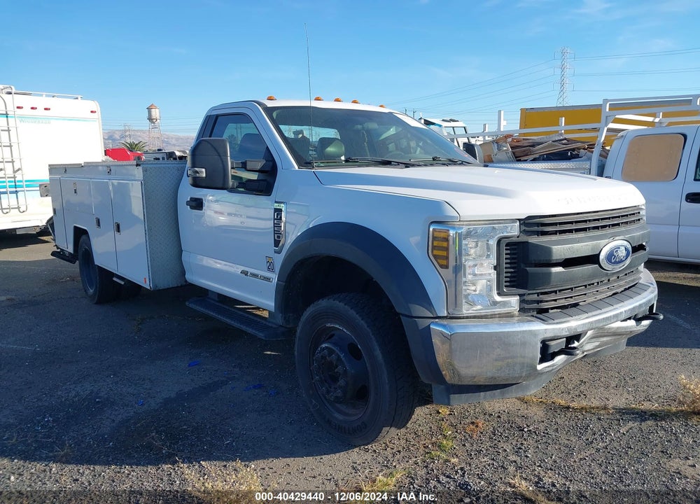 2019 FORD F-550 CHASSIS XL VIN: 1FDUF5GT4KDA12351
