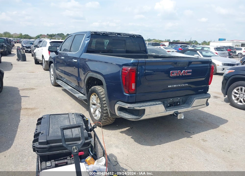 2021 GMC SIERRA 1500 2WD SHORT BOX SLT VIN: 3GTP8DED7MG365514