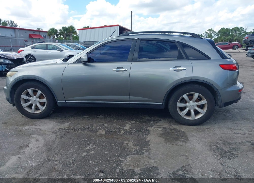 2005 INFINITI FX35 VIN: JNRAS08UX5X100403