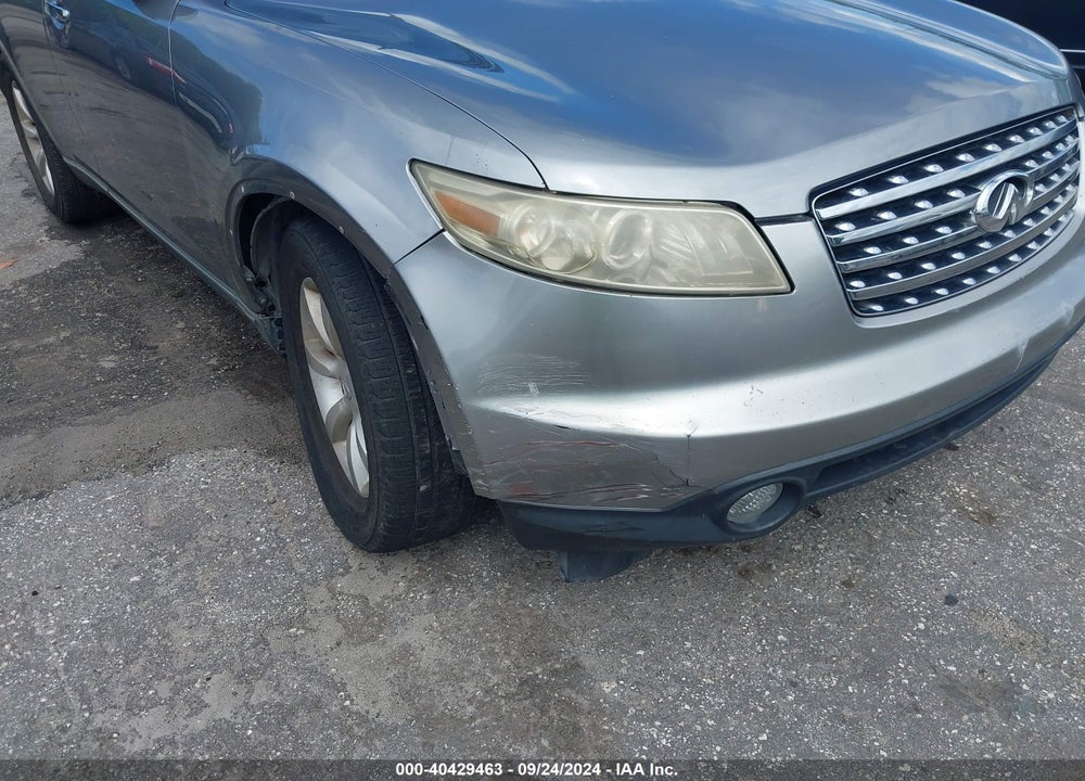 2005 INFINITI FX35 VIN: JNRAS08UX5X100403