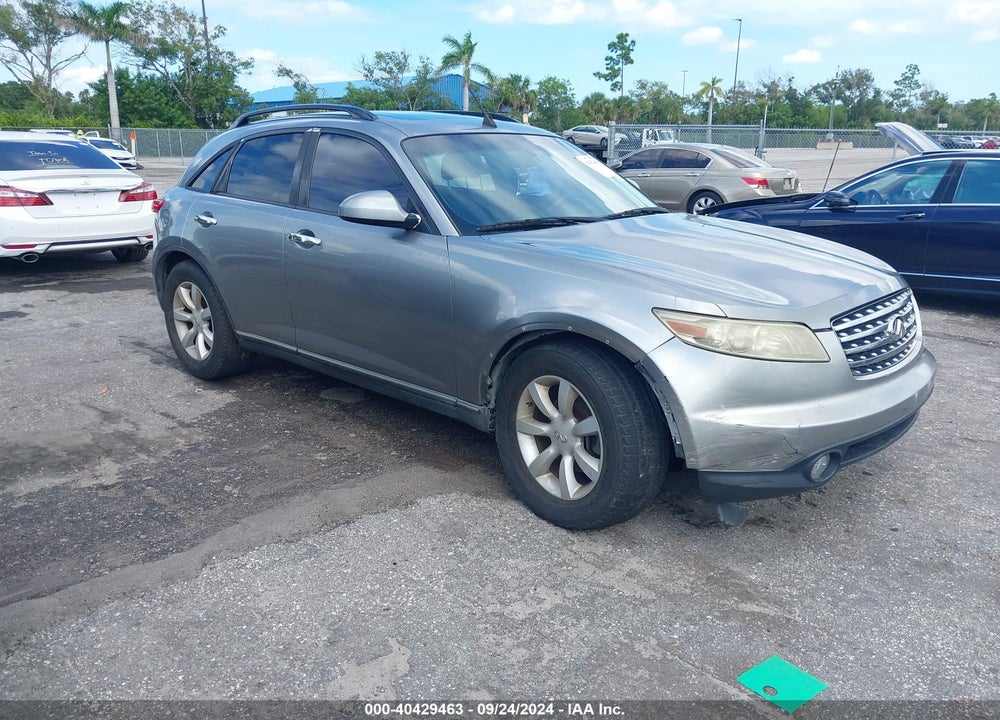 2005 INFINITI FX35 VIN: JNRAS08UX5X100403
