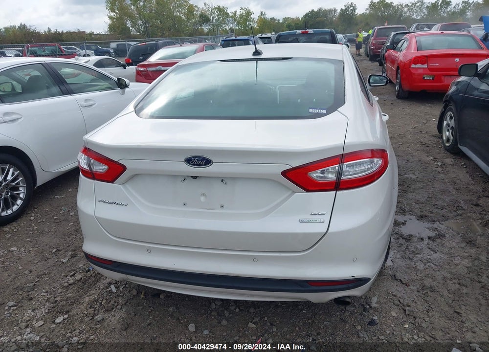 2014 FORD FUSION SE VIN: 3FA6P0HD0ER192496