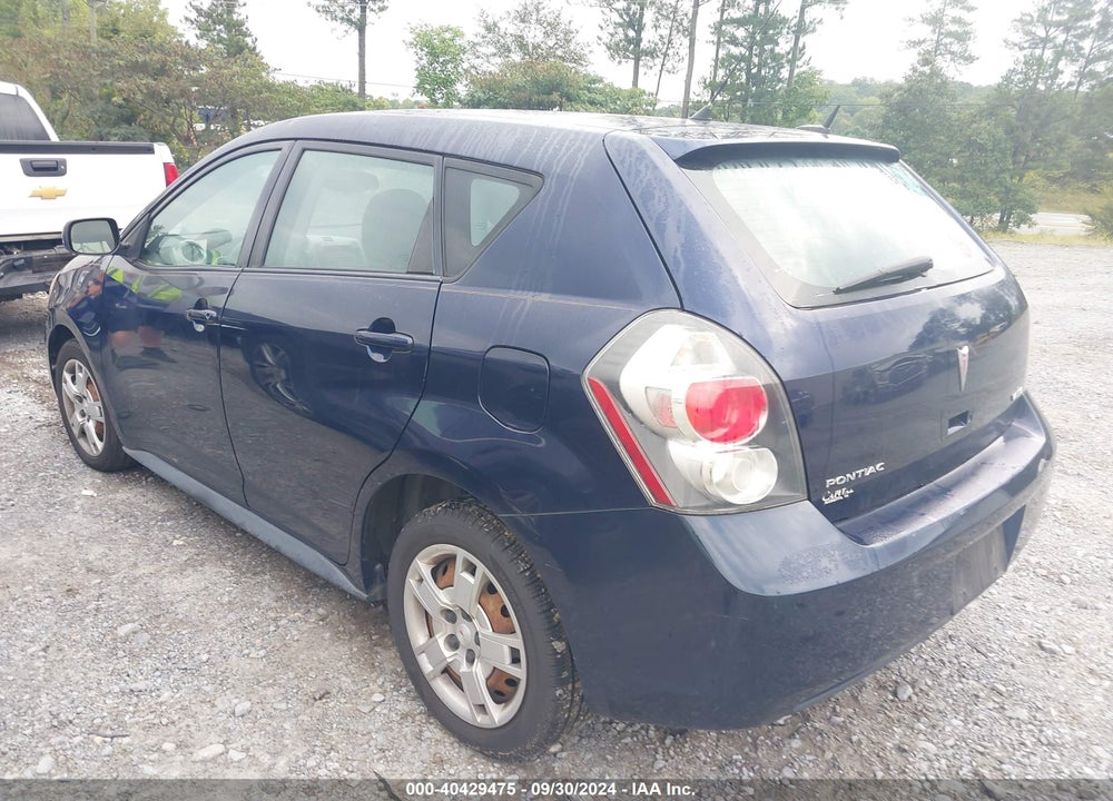 2009 PONTIAC VIBE VIN: 5Y2SP67029Z449699