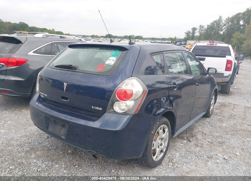 2009 PONTIAC VIBE VIN: 5Y2SP67029Z449699