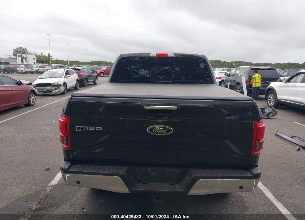 2015 FORD F-150 LARIAT VIN: 1FTEW1EG1FKE55789