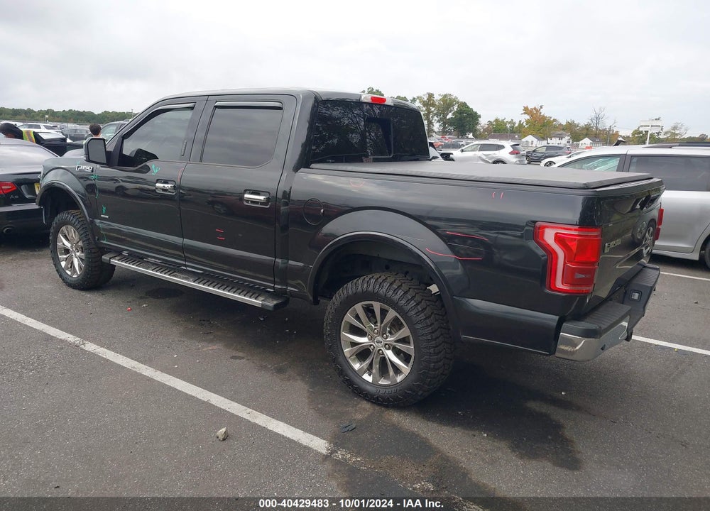 2015 FORD F-150 LARIAT VIN: 1FTEW1EG1FKE55789