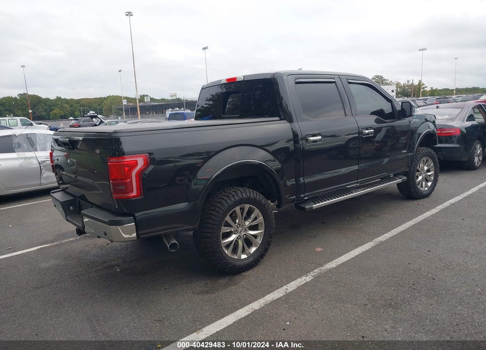2015 FORD F-150 LARIAT VIN: 1FTEW1EG1FKE55789