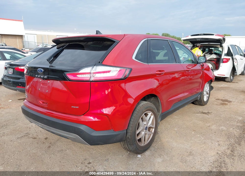 2022 FORD EDGE SEL VIN: 2FMPK4J92NBA15081