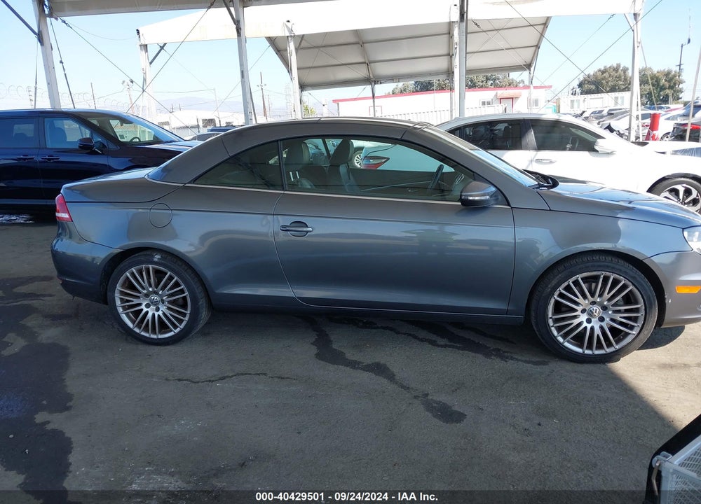 2012 VOLKSWAGEN EOS KOMFORT VIN: WVWBW7AH6CV007076