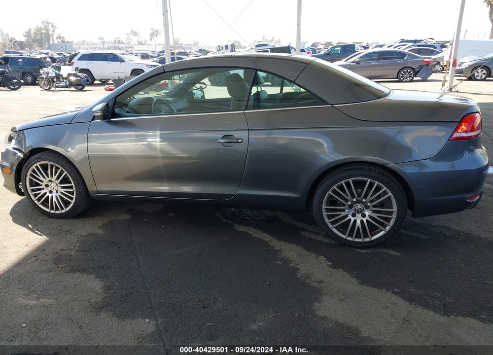 2012 VOLKSWAGEN EOS KOMFORT VIN: WVWBW7AH6CV007076