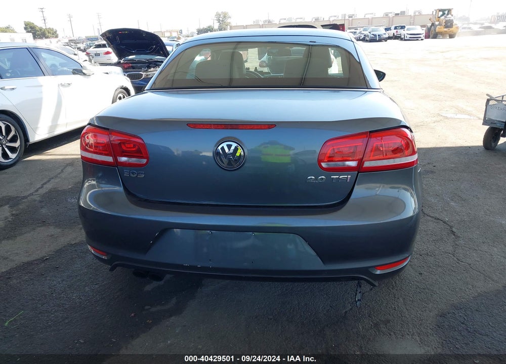 2012 VOLKSWAGEN EOS KOMFORT VIN: WVWBW7AH6CV007076