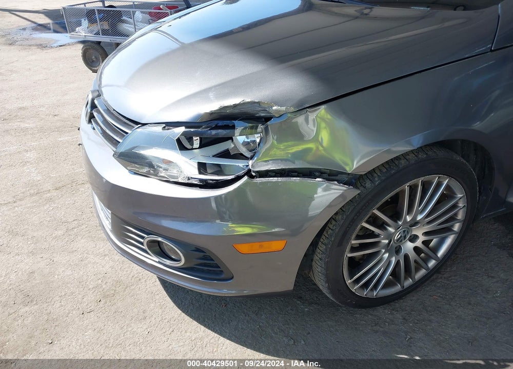 2012 VOLKSWAGEN EOS KOMFORT VIN: WVWBW7AH6CV007076