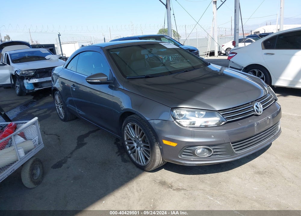 2012 VOLKSWAGEN EOS KOMFORT VIN: WVWBW7AH6CV007076