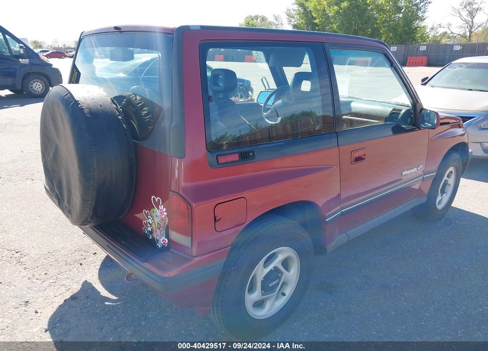 1995 GEO TRACKER VIN: 2CNBJ1861S6931388