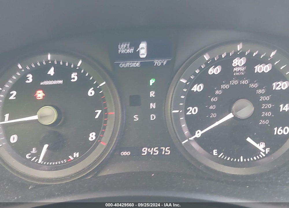 2007 LEXUS ES 350 VIN: JTHBJ46G672146689
