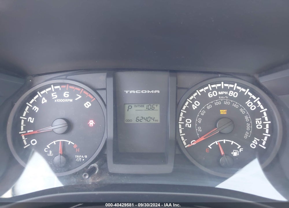 2017 TOYOTA TACOMA SR VIN: 5TFRX5GN6HX093241
