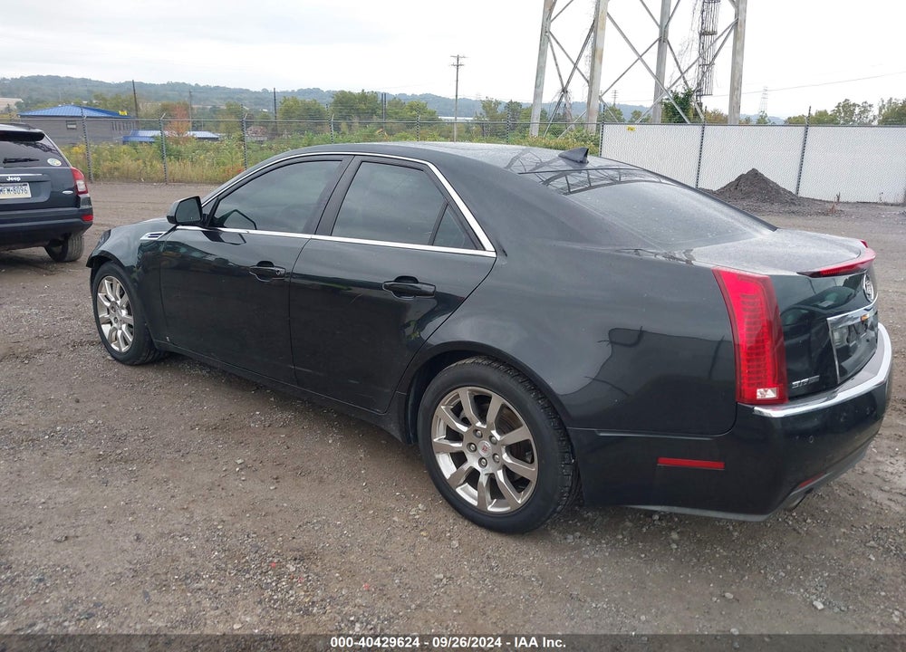 2009 CADILLAC CTS STANDARD VIN: 1G6DS57V390124127