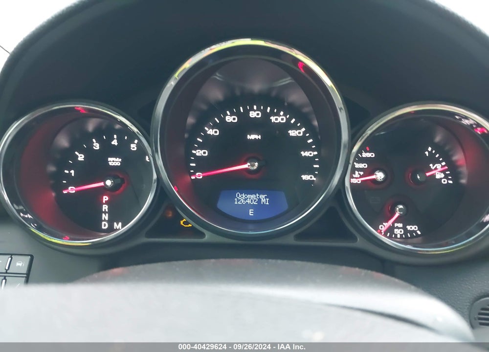 2009 CADILLAC CTS STANDARD VIN: 1G6DS57V390124127