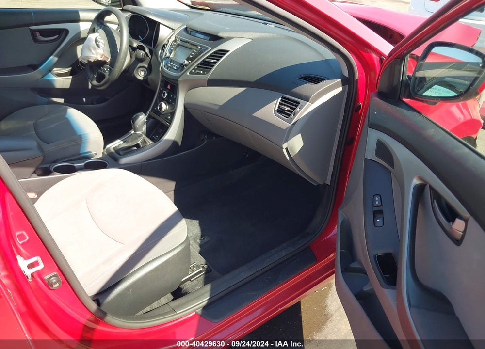 2014 HYUNDAI ELANTRA SE VIN: KMHDH4AE1EU180001
