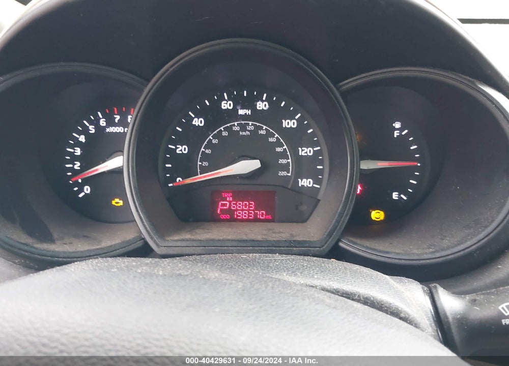 2013 KIA RIO LX VIN: KNADM5A34D6170986