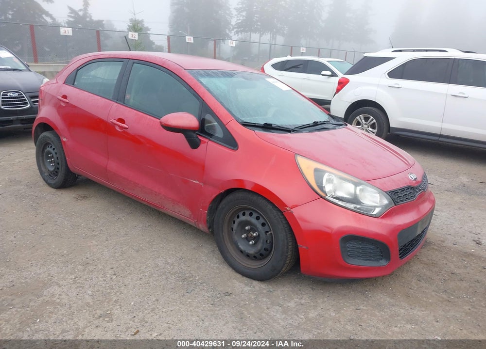 2013 KIA RIO LX VIN: KNADM5A34D6170986
