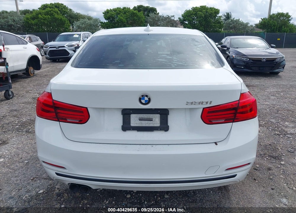 2018 BMW 330I VIN: WBA8B9G51JNU97645