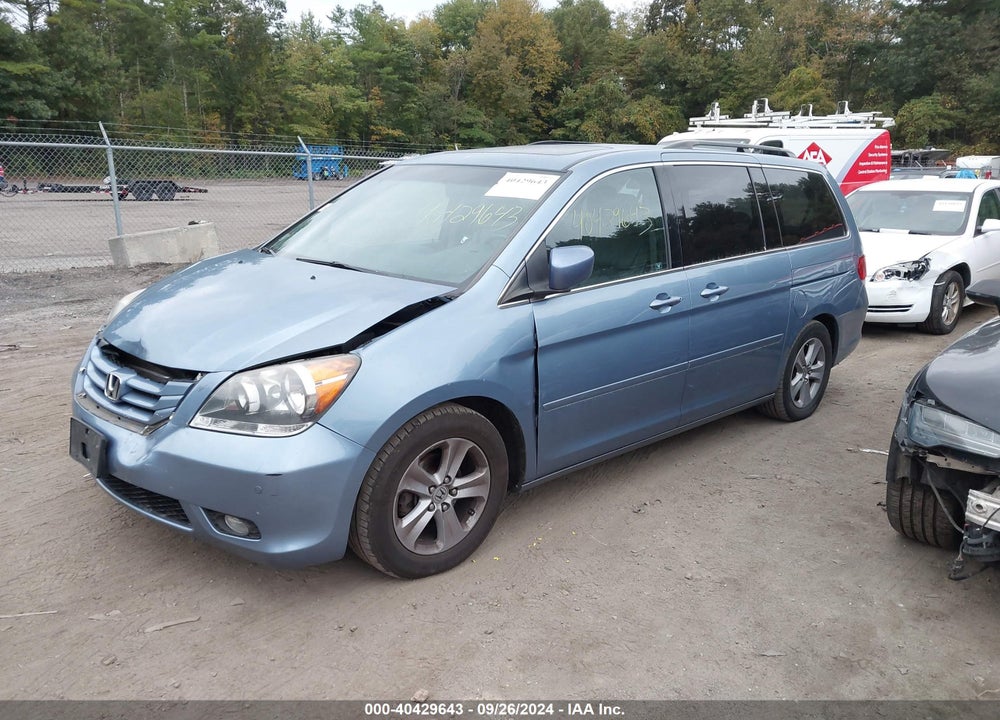 2010 HONDA ODYSSEY TOURING VIN: 5FNRL3H91AB090958