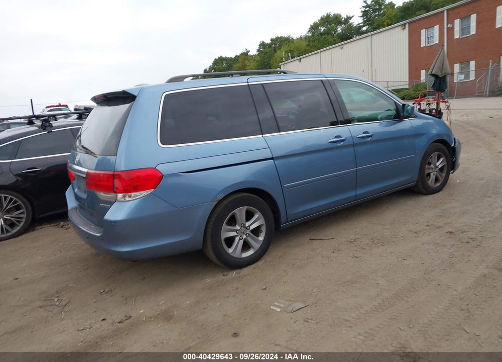 2010 HONDA ODYSSEY TOURING VIN: 5FNRL3H91AB090958