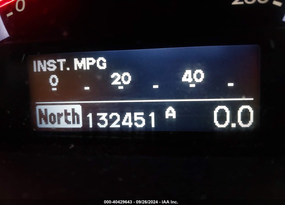 2010 HONDA ODYSSEY TOURING VIN: 5FNRL3H91AB090958