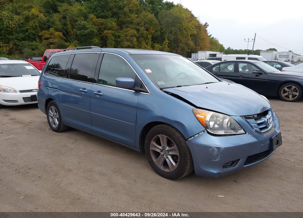 2010 HONDA ODYSSEY TOURING VIN: 5FNRL3H91AB090958