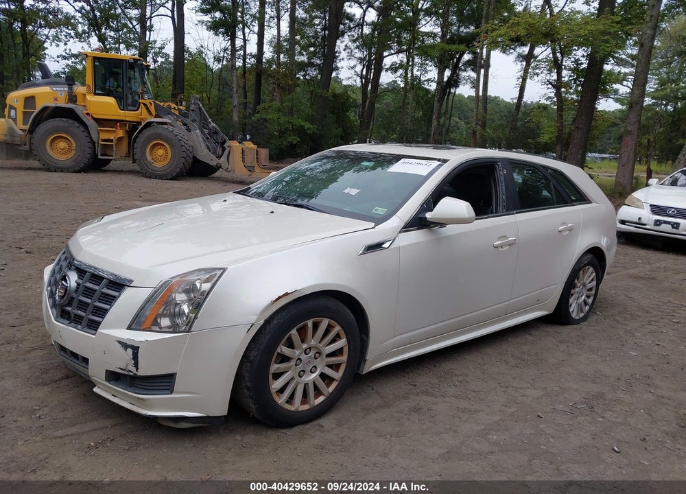 2012 CADILLAC CTS LUXURY VIN: 1G6DH8E59C0124904