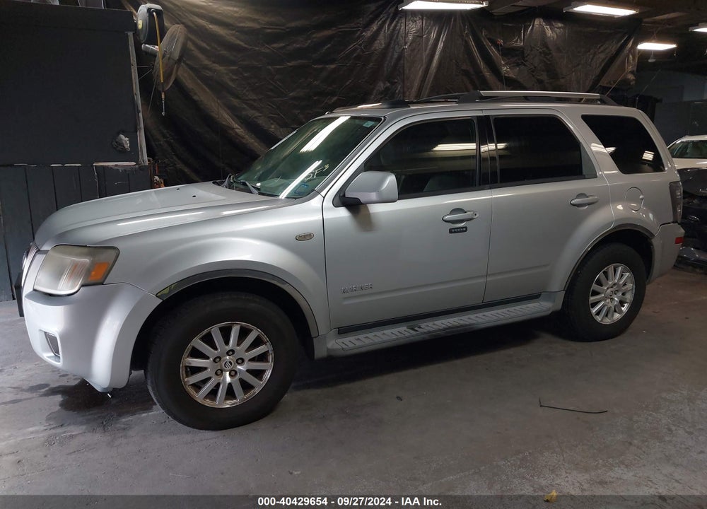 2008 MERCURY MARINER PREMIER VIN: 4M2CU97158KJ49499