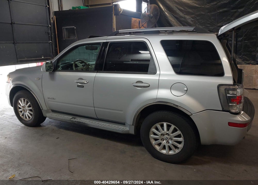 2008 MERCURY MARINER PREMIER VIN: 4M2CU97158KJ49499