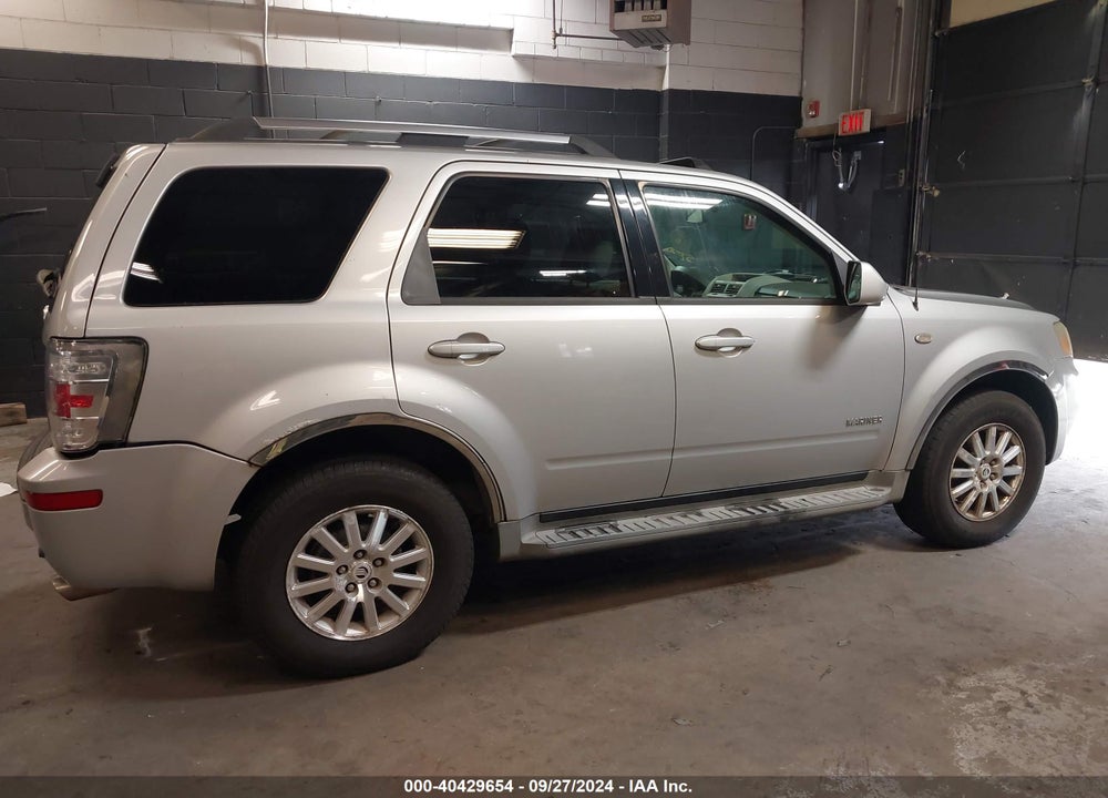 2008 MERCURY MARINER PREMIER VIN: 4M2CU97158KJ49499