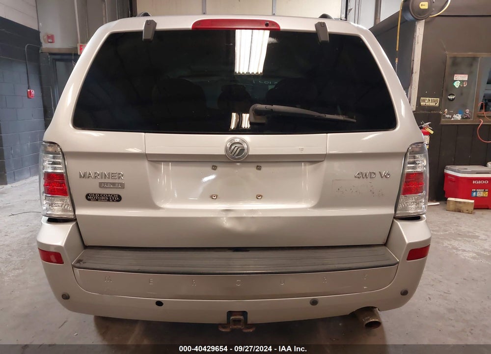 2008 MERCURY MARINER PREMIER VIN: 4M2CU97158KJ49499
