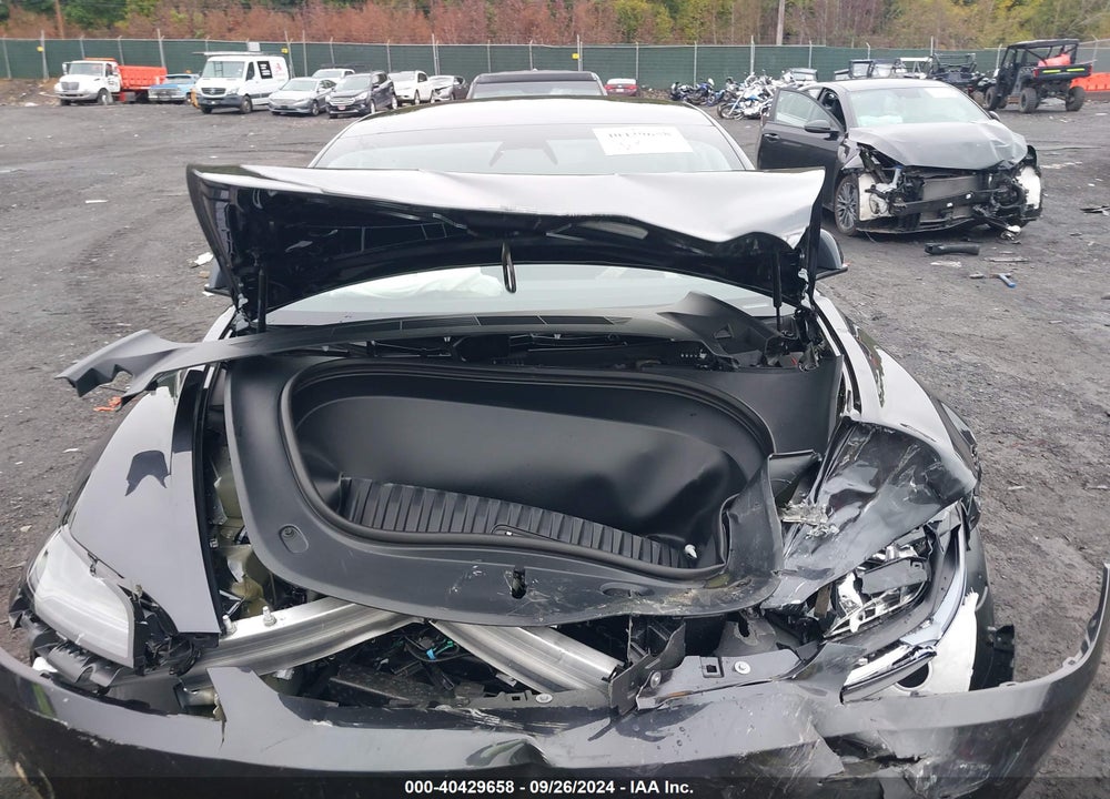 2024 TESLA MODEL 3 LONG RANGE DUAL MOTOR ALL-WHEEL DRIVE VIN: 5YJ3E1EB7RF842296