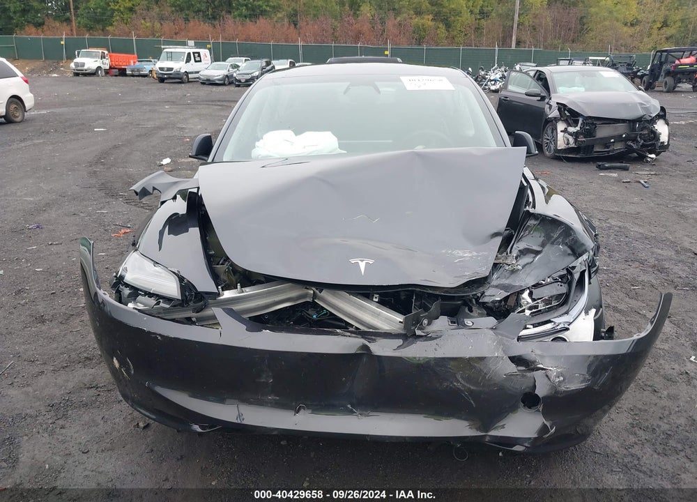 2024 TESLA MODEL 3 LONG RANGE DUAL MOTOR ALL-WHEEL DRIVE VIN: 5YJ3E1EB7RF842296