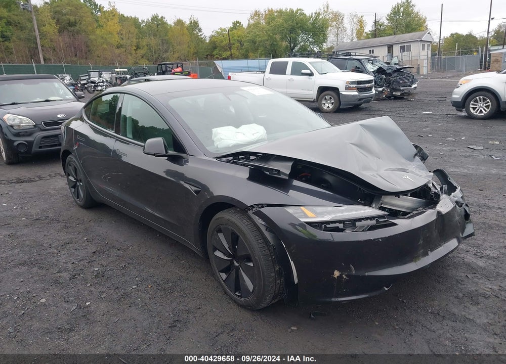 2024 TESLA MODEL 3 LONG RANGE DUAL MOTOR ALL-WHEEL DRIVE VIN: 5YJ3E1EB7RF842296